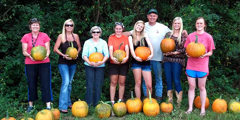 The Daniel's family, The story of Mark Daniels and locally grown produce and more at Mark's Melon Patch near Albany Georgia